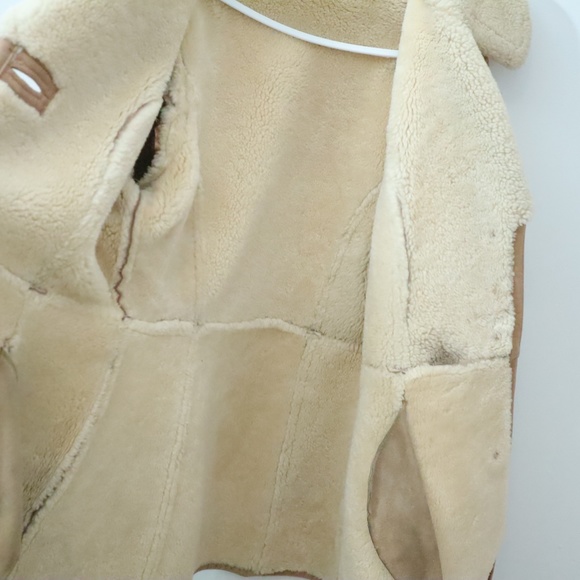 Vintage Penny Lane style Warm Afghan Coat / Eddie Bauer Women's S-M - Picture 10 of 10